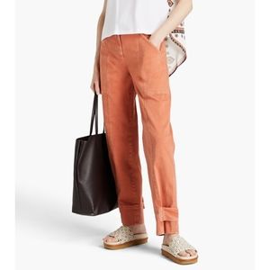 A.L.C. Orange Briar Tapered Jeans sz 6